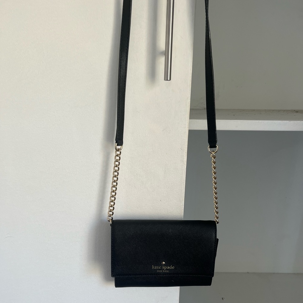Black Kate spade cross body